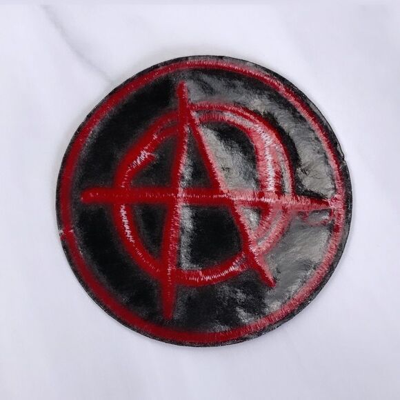 Anarchy Embroidered Patch - Picture 3 of 3
